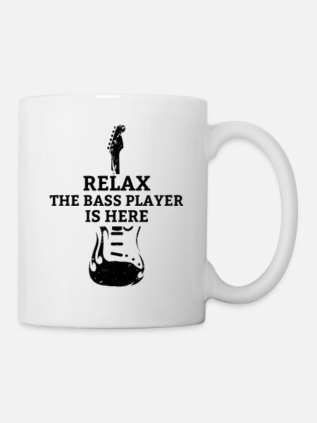 Bassist - Tasse - Weiß