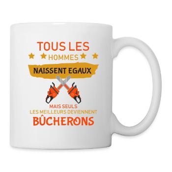 Bucheron Shirt • les meilleurs • Veste Bucheron - Mug blanc - blanc - Droite