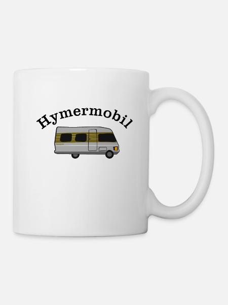 Hymermobil - Tasse - Weiß
