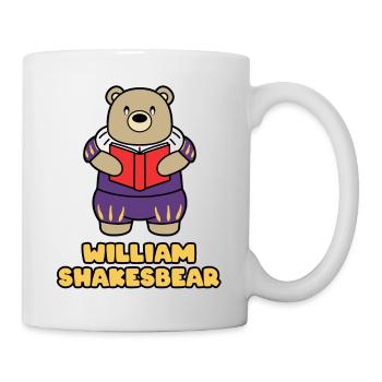 WILLIAM SHAKESBEAR - Tasse - Weiß - Rechts