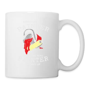 Peintre Paintint Paintbrushes Color Gift - Mug blanc - blanc - Droite