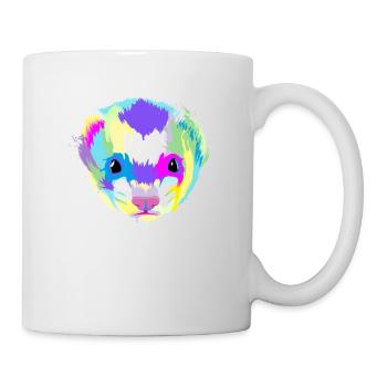 Splash Furets - Mug blanc - blanc - Droite
