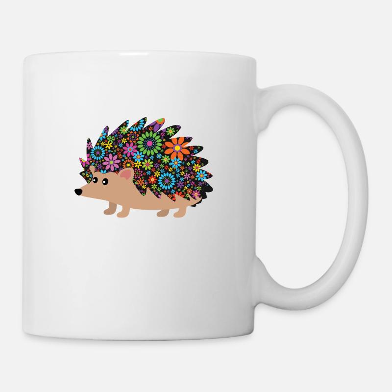 Igel - Tasse - Weiß