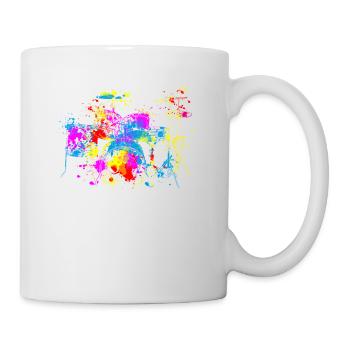 Drums - Mug - white - Right