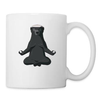 Honig Dachs - Tasse - Weiß - Rechts