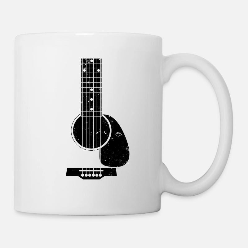 Guitar guitars gift - Mug - white