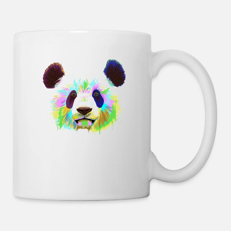 Splash Panda - Tasse - Weiß