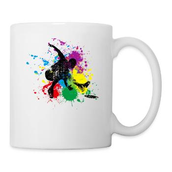 Disc Golf Frisbee - Mug blanc - blanc - Droite