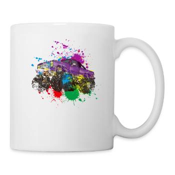 Splash Monster Truck - Tasse - Weiß - Rechts