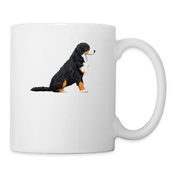 Chien de sennenhund bernois - Mug blanc - blanc - Droite