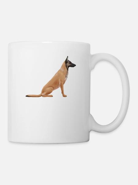 Chien de berger belge malinois - Mug blanc - blanc