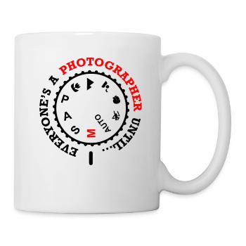 Everyones a Photgrapher Until Photography - Mug - white - Right