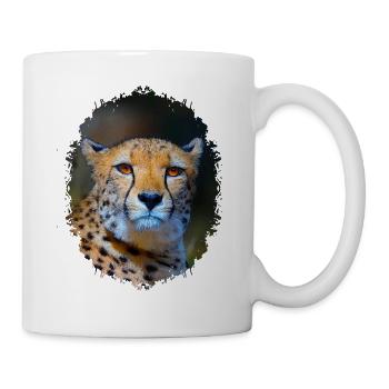 Gepard - Tasse - Weiß - Rechts
