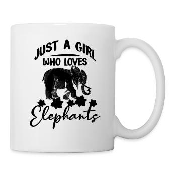 Elephant elephant - Mug - white - Right
