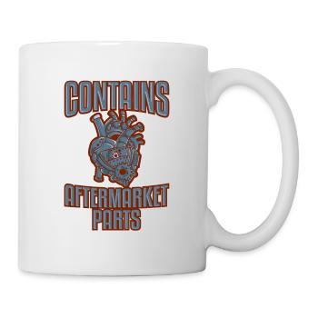 Anatomical Pacemaker Heart Awareness Surgery Geschenk - Tasse - Weiß - Rechts