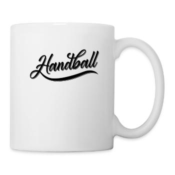 Handball is passion - Mug - white - Right