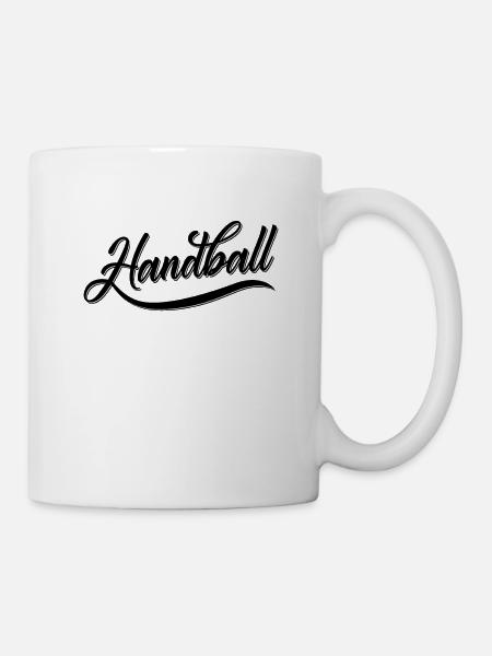 Handball ist Leidenschaft - Tasse - Weiß
