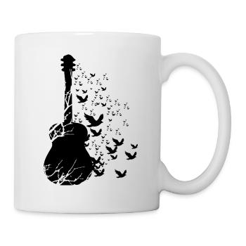 Guitariste guitariste - Mug blanc - blanc - Droite