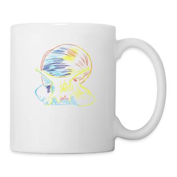 Escargot - Mug blanc - blanc - Droite