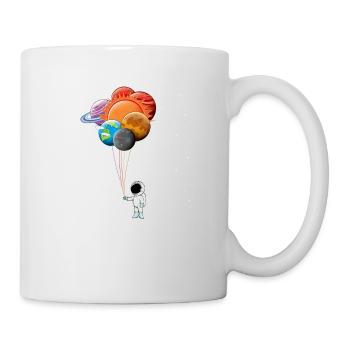 Dream Big - Espace et astronautes - Mug blanc - blanc - Droite