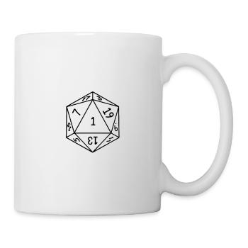 Don't Worry I Have a Plan 20 Cube - Mug - white - Right