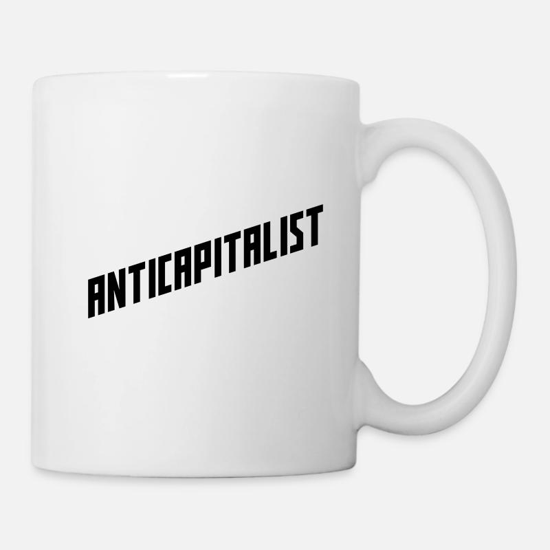 Anti-capitaliste! - Mug blanc - blanc