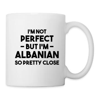 Der perfekte Albaner! - Tasse - Weiß - Rechts