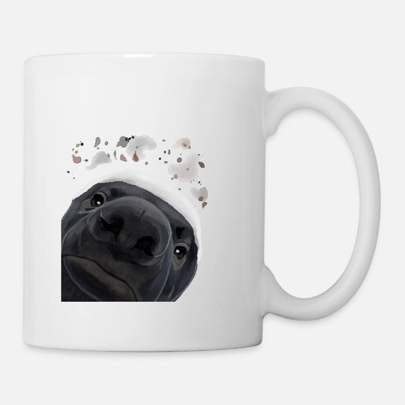 Curious Honey Badger - Mug - white