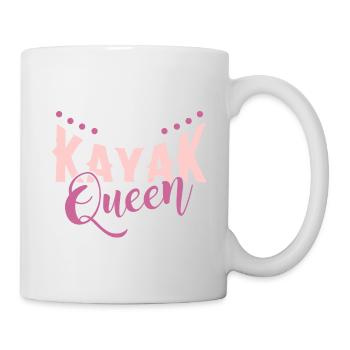 Kayak Queen - Cool kayak outfit - Mug - white - Right