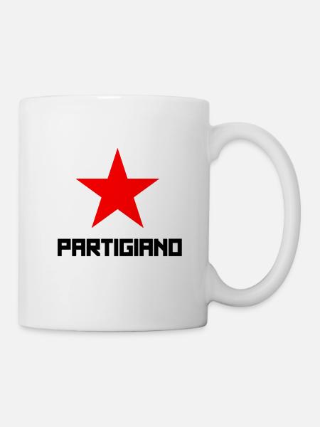 O Partigiano Italie Italien - Mug blanc - blanc