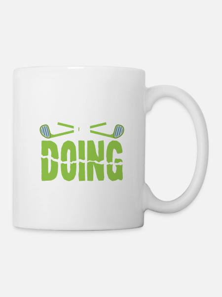 Golf fan saying golfers - Mug - white