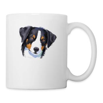 Appenzeller Sennenhund - Tasse - Weiß - Rechts
