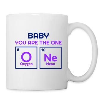 Baby, you are the one! - Mug - white - Right