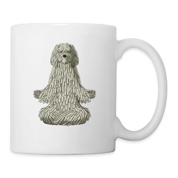 Bergamasker berger de la méditation - Mug blanc - blanc - Droite