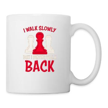 t-shirt d'échecs drôle pour les joueurs d'échecs - Mug blanc - blanc - Droite