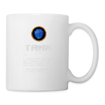 Lustiges Rollenspiel MMO MMORPG Tank Rollen Design - Tasse - Weiß - Rechts