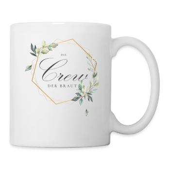The Bride's Crew - Team Bride - Bride Squad - Mug - white - Right