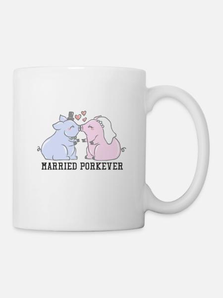 Mariage mariage mariage mariage marié - Mug blanc - blanc