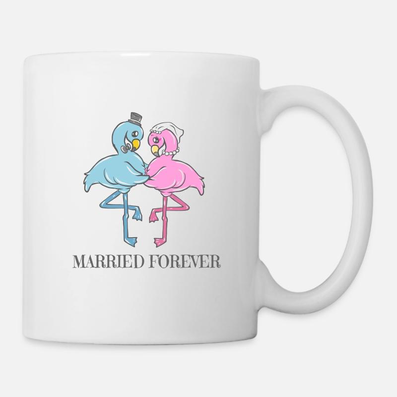 Mariage mariage mariage mariage marié - Mug blanc - blanc