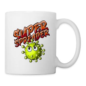Superspreader - Mug blanc - blanc - Droite