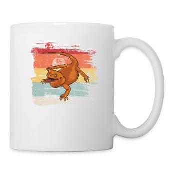 Retro Bearded Dragon - Mug - white - Right
