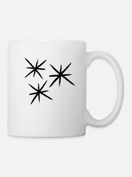 Étoiles - Mug blanc - blanc