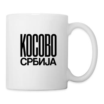 Serbie! - Mug blanc - blanc - Droite