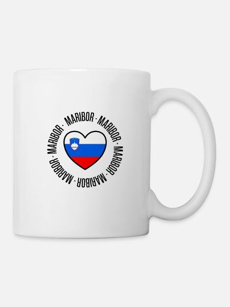 Slovenia! - Mug - white