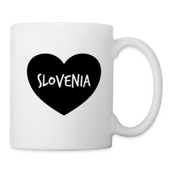 Slowenien! - Tasse - Weiß - Rechts