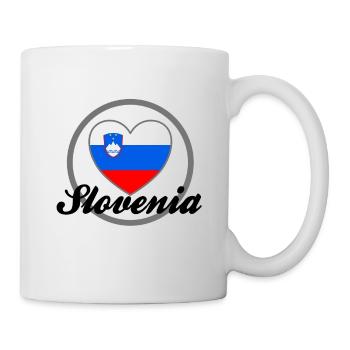 Slowenien! - Tasse - Weiß - Rechts