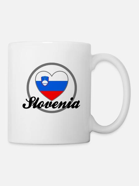 Slowenien! - Tasse - Weiß