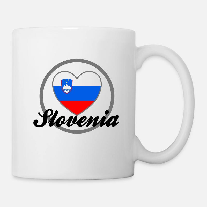 Slowenien! - Tasse - Weiß