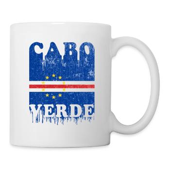 Cabo Verde 2020 Cap Verde Drapeau Afrique - Mug blanc - blanc - Droite