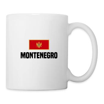 Montenegro! - Tasse - Weiß - Rechts